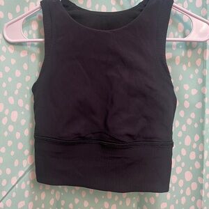 Black Ribbed lululemon Women's Top